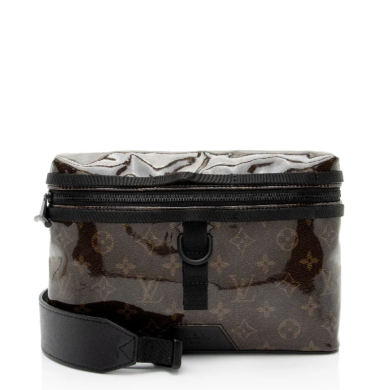 Elegant satchel purses for women with intricate stitching for a unique touch -Louis Vuitton Limited Edition Monogram Glaze PM Messenger