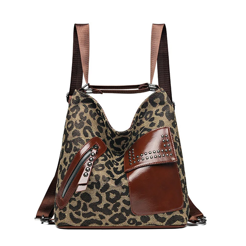 Leopard Pattern Material nylo