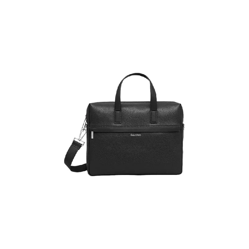 Practical satchels for men with ample space for work and leisure essentials -Calvin Klein  Recycled Polyester Men's Bag