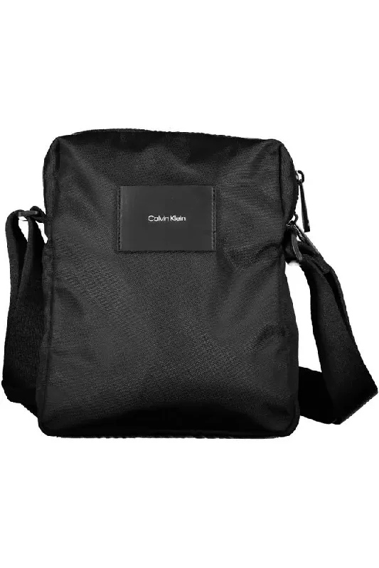 Classic satchel bags for men with simple lines and timeless designs -Calvin Klein  Polyester Shoulder Men's Bag