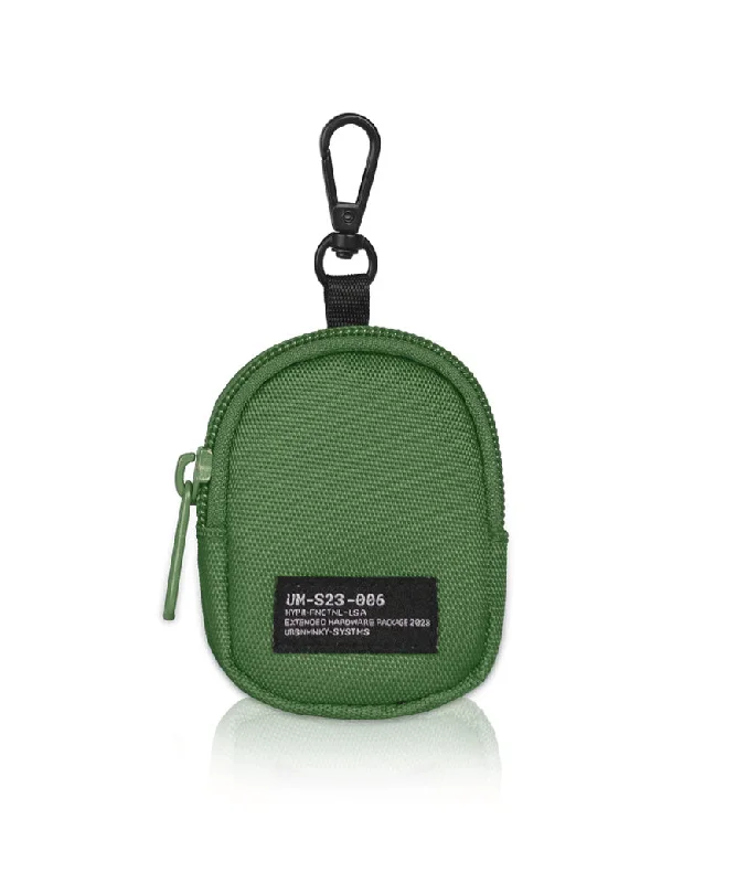 Waterproof roll-top backpack for kayaking adventures -Multi-utility pouch // Army Green