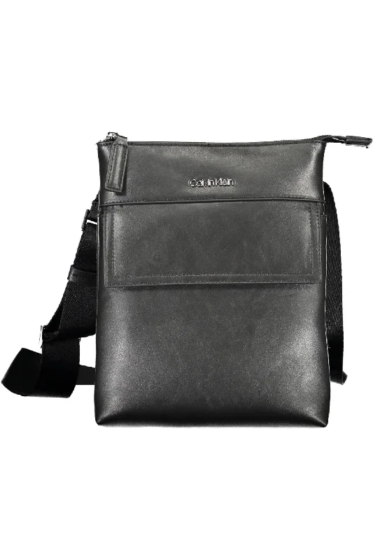 Practical satchels for men with front pockets for easy access to essentials -Calvin Klein  Polyester Shoulder Men's Bag