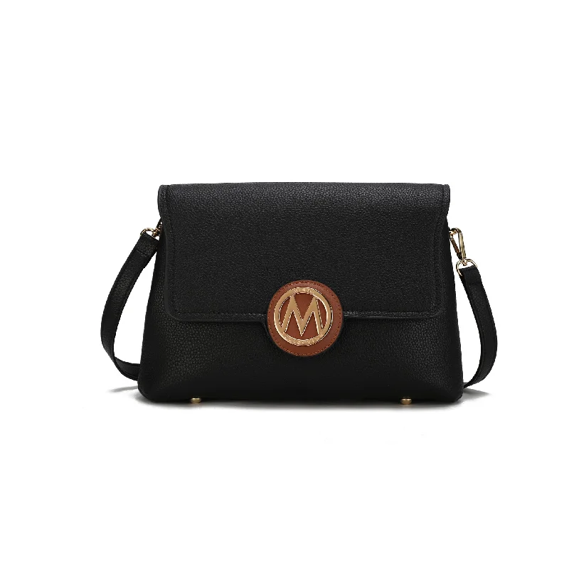 Eco-conscious crossbody bags with sustainable fabrics -Johanna Multi Compartment Crossbody Bag