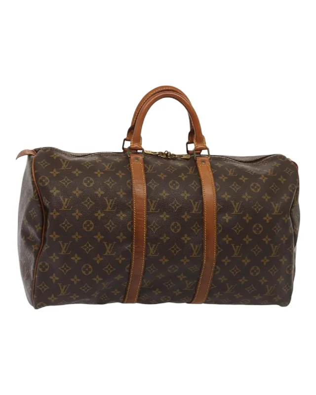 Monogram Canvas Boston Bag