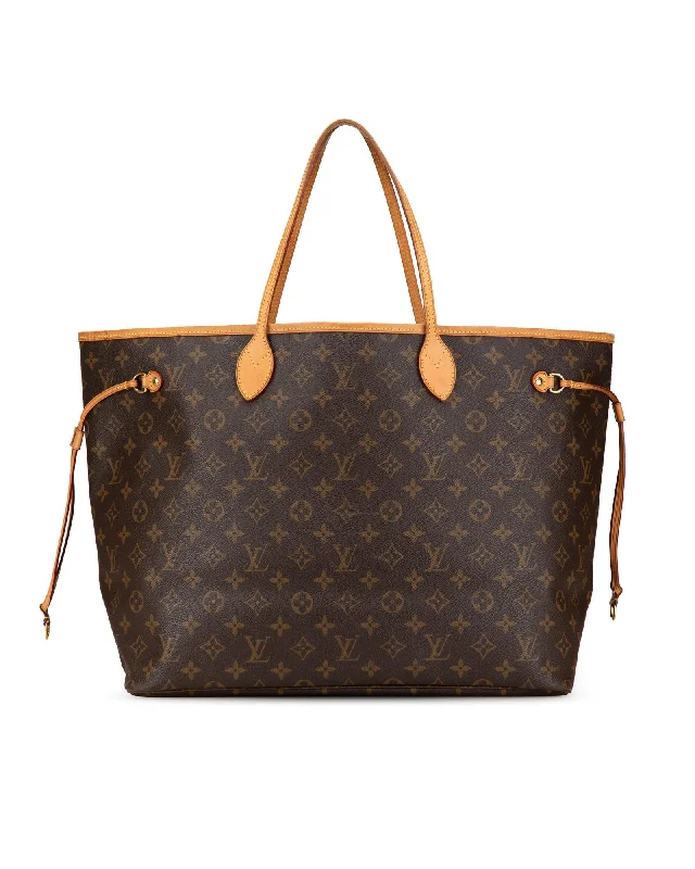 Monogram Canvas Tote with Vachetta Leather Trim