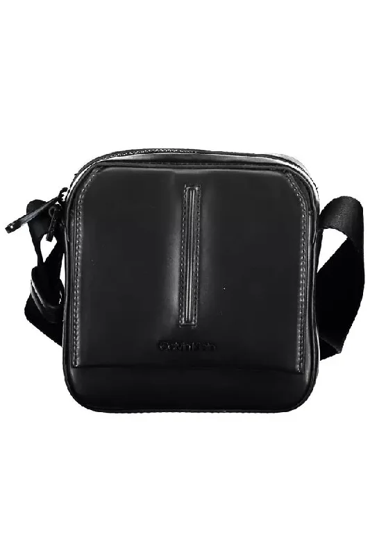 Sleek satchels for men with contemporary designs for a polished look -Calvin Klein  Polyester Shoulder Men's Bag