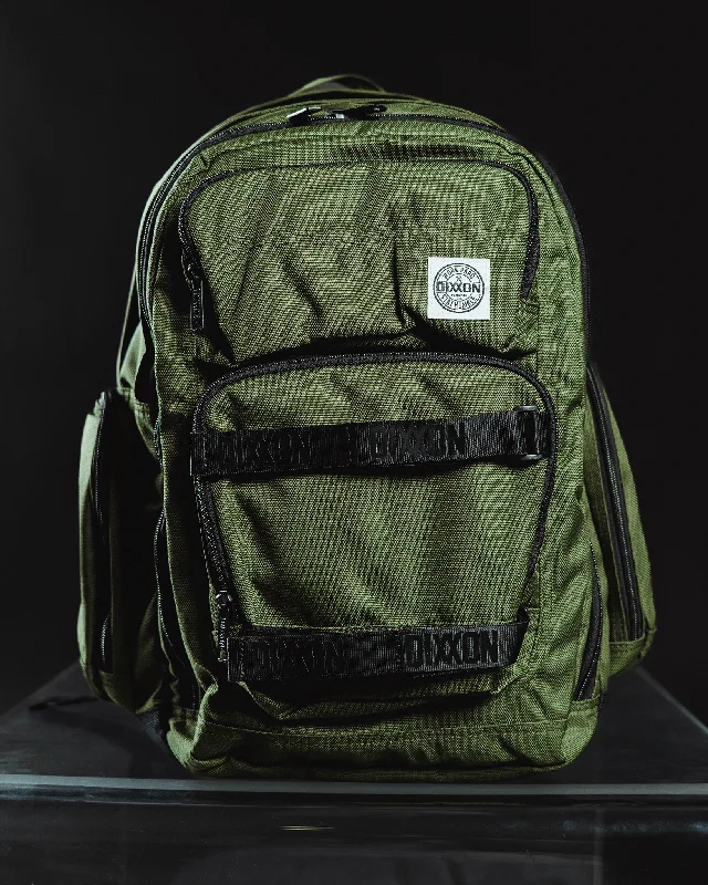 Convertible backpack for switching to shoulder bag -Canvas Work Bag 2.0 - O.D. Green