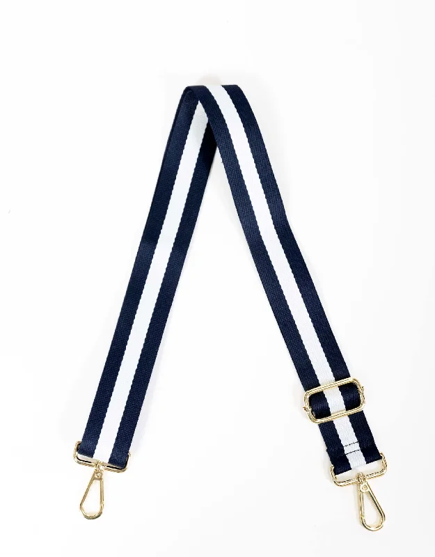 Bag Strap Stripe - Navy/White