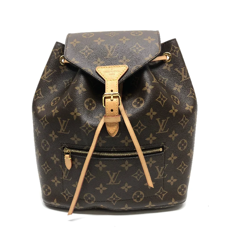 Convertible backpack for switching to shoulder bag -Backpack Luxury Designer By Louis Vuitton, Size: Medium