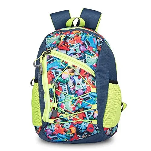 Compact daypack backpack for short weekend trips -OPTIMA Waterproof Neoprene design Blue Waterproof Kid's School Bag