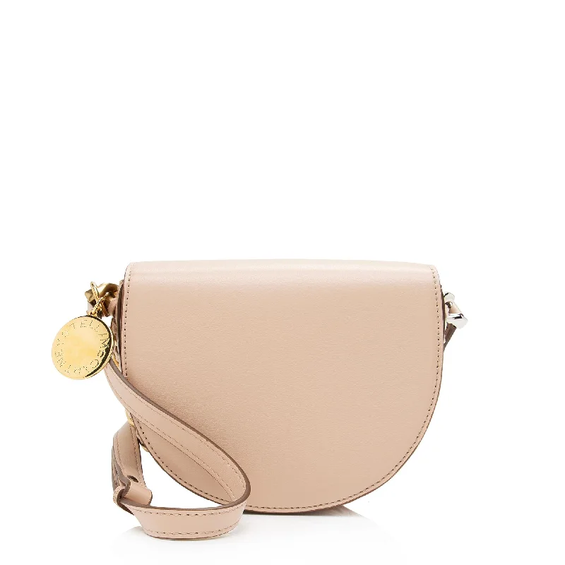 Designer quilted crossbody bags for luxury fans -Stella McCartney Eco Alter Nappa Frayme Small Flap Bag