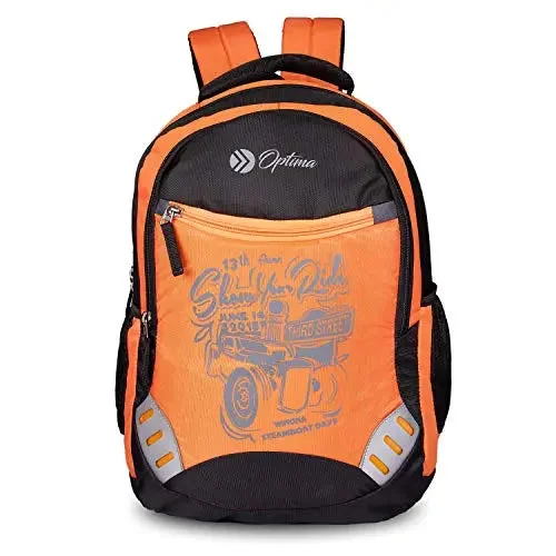 Eco-conscious backpack with sustainable fabric choices -Optima back to adventure series