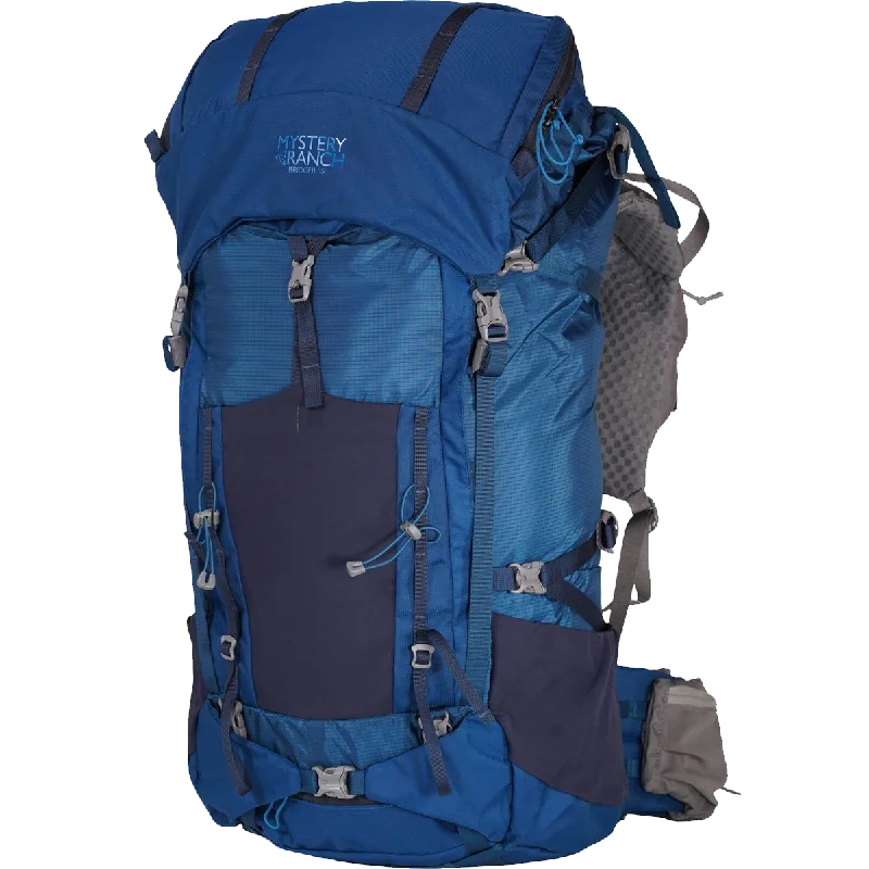 Large capacity backpack for extended camping trips -Bridger 55