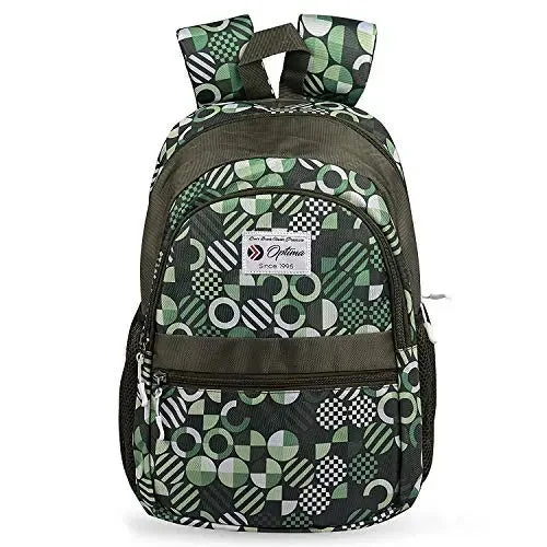 Modern backpack with RFID-blocking card protection -OPTIMA Polyester 13.5-inch Water