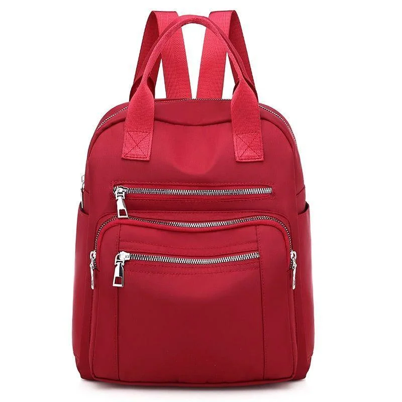 Red backpack