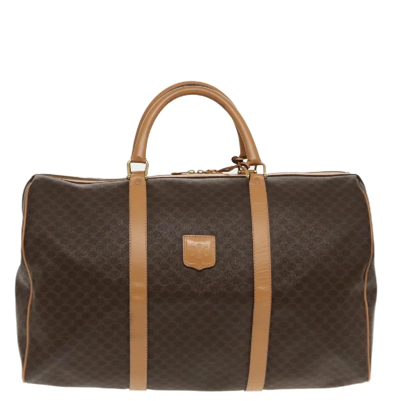 Sleek satchels for men with contemporary designs for a polished look -Céline Macadam  Canvas Travel Bag (Pre-Owned)