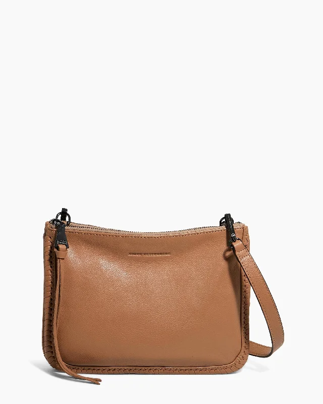 Compact crossbody bags for minimalist carry needs -Famous Double Top Zip Crossbody