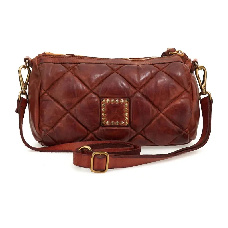 Stylish leather crossbody bags for daily urban use -Women's Amur Bag In Cognac