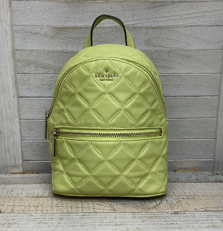 Brightly colored backpack for easy group spotting -Backpack Designer By Kate Spade, Size: Medium