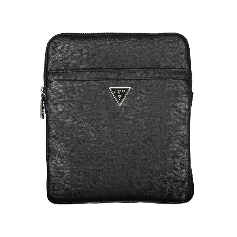 Personalized leather satchels for women with custom engravings for a unique touch -Guess Jeans  Polyethylene Shoulder Men's Bag