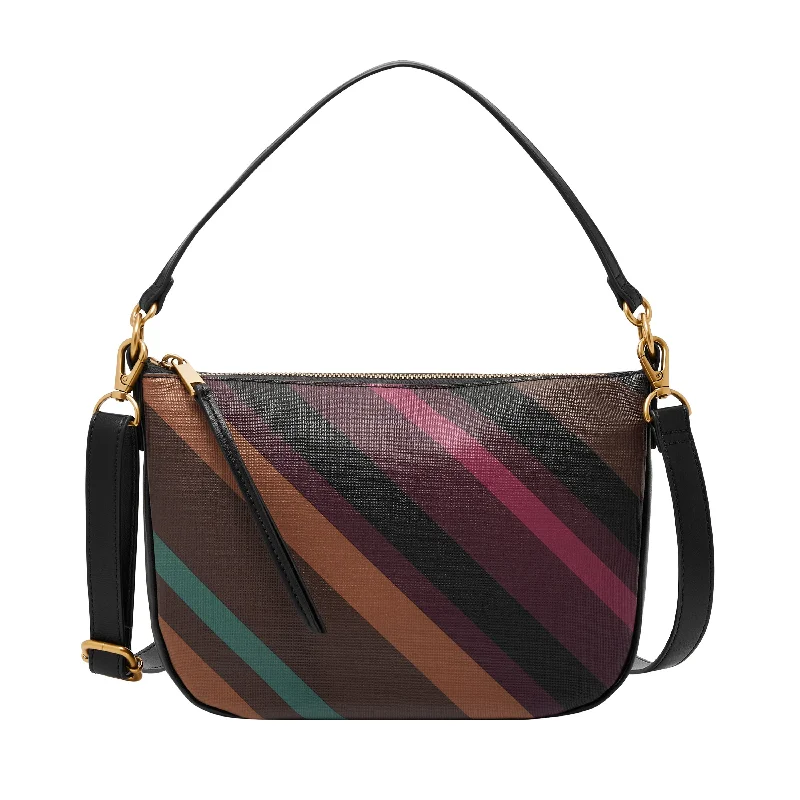 Elegant crossbody bags for formal event accessorizing -Fossil Women's Skylar Printed Crossbody