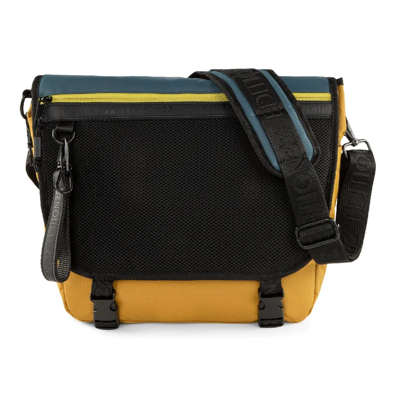 Versatile satchels for men with convertible straps for both shoulder and crossbody wear -Edition22 Journey Messenger Bag