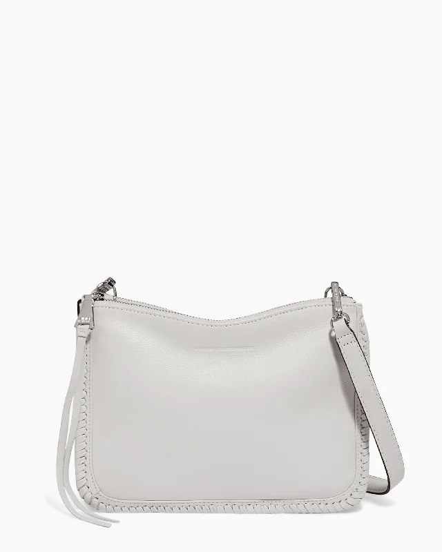 Affordable nylon crossbody bags for practical use -Famous Double Top Zip Crossbody