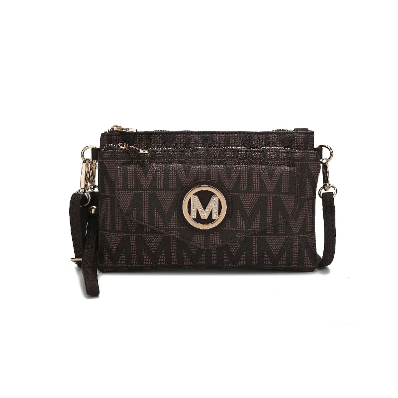 Affordable crossbody bags with fun pattern designs -Manny Signature Crossbody