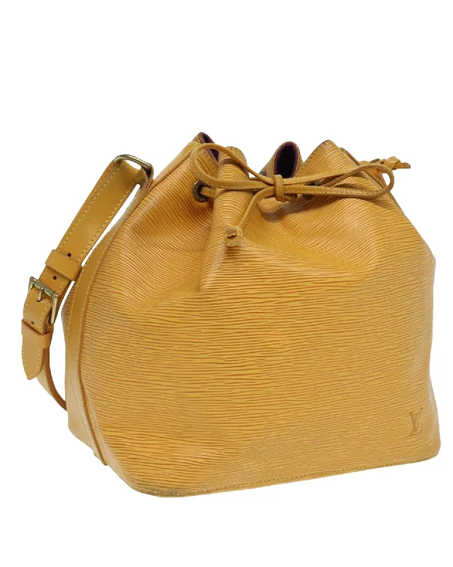 Epi Leather Petit Noe Shoulder Bag