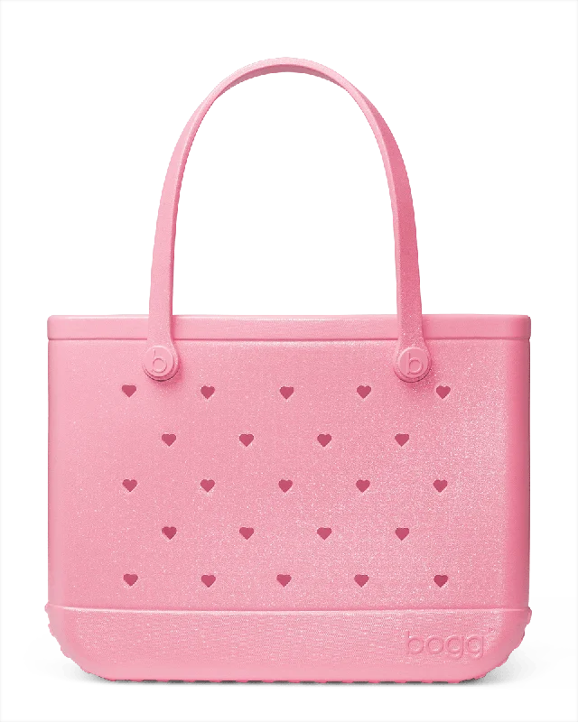 Original Bogg® Bag - Heart Shimmer BUBBLEGUM