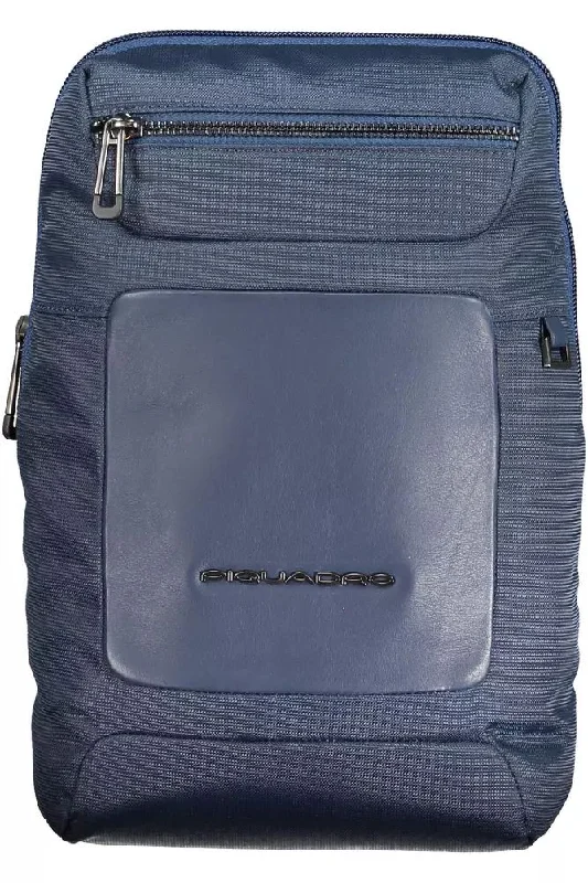 Minimalist satchels for men with clean lines for modern, understated fashion -Piquadro  RPET Shoulder Men's Bag