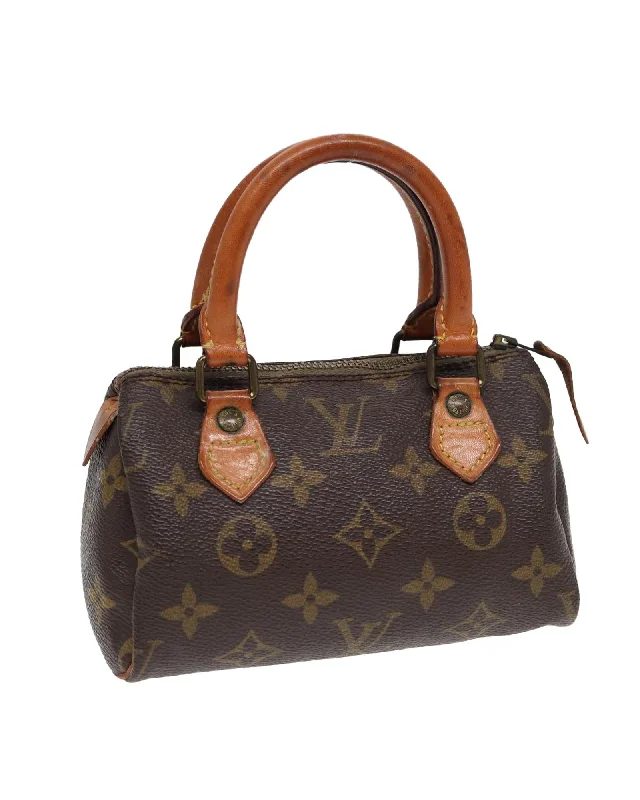 Monogram Mini Speedy Hand Bag Vintage