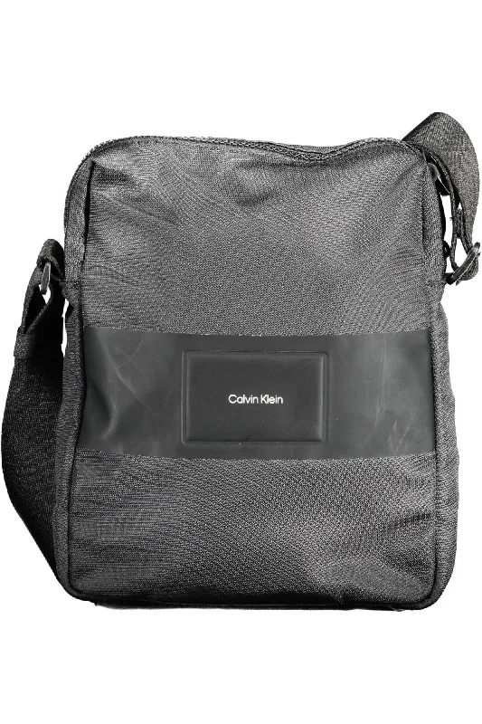 Practical satchels for men with ample space for work and leisure essentials -Calvin Klein  Polyester Shoulder Men's Bag