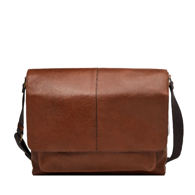 Designer satchels for women with leather tassels and chic embellishments -Fossil Men's Kayden Messenger