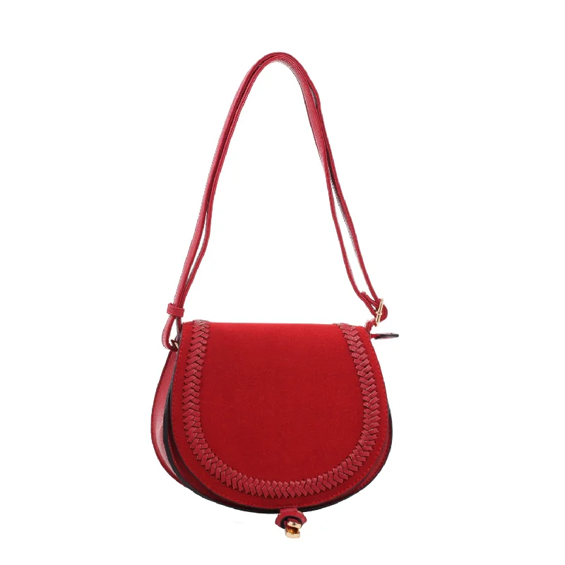 Elegant crossbody bags for formal event accessorizing -Simply Saddle Crossbody Bag