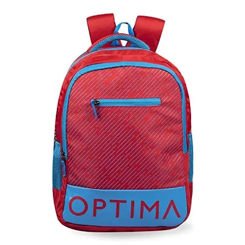 Affordable student backpack for heavy school books -Optima Slim Laptop Backpack,Vintage