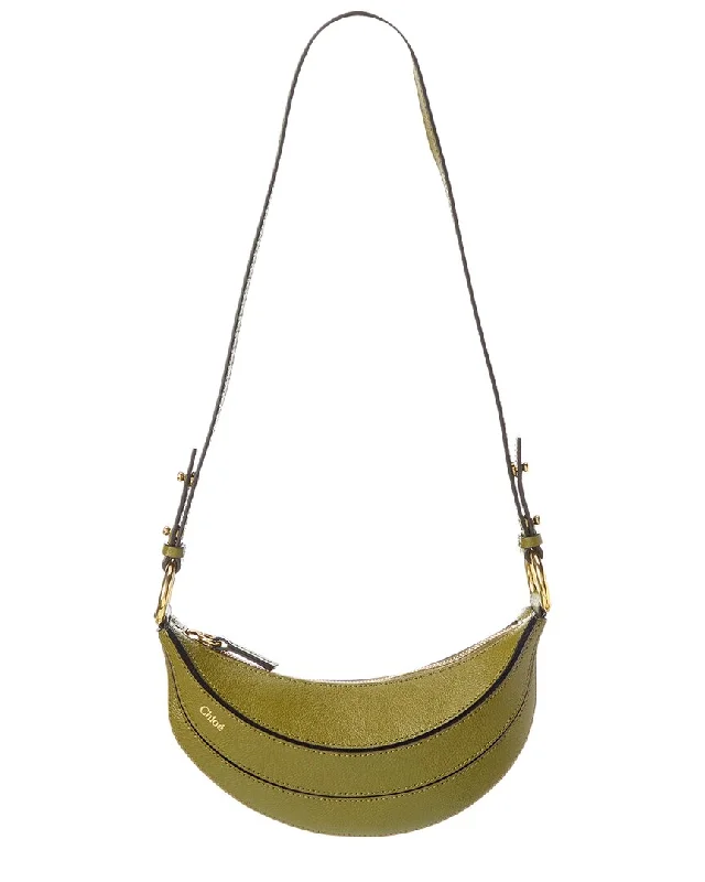 Compact crossbody bags for minimalist carry needs -Chloé Banana Leather Crossbody