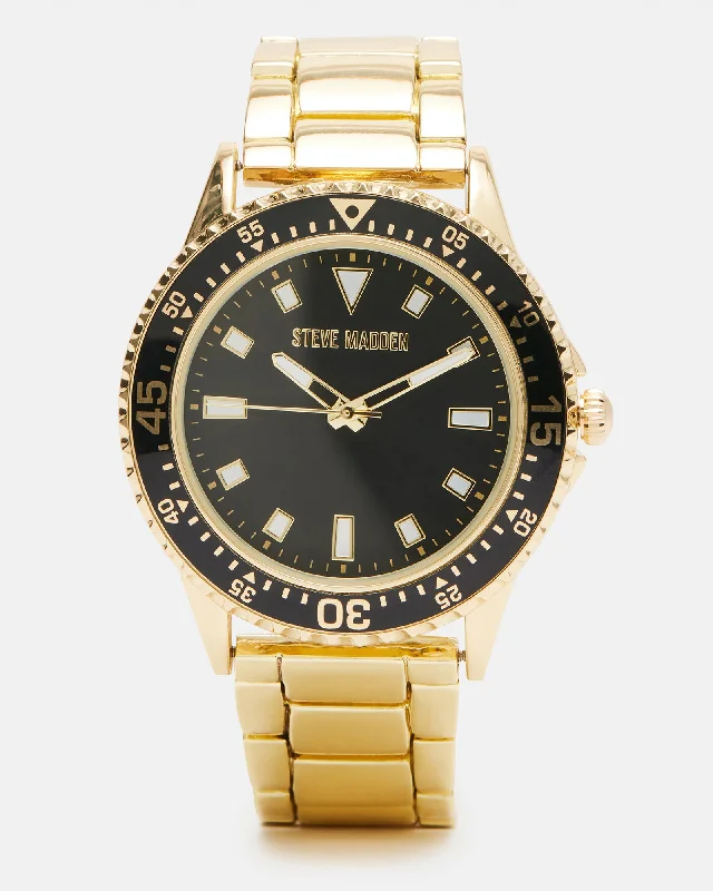 MEN'S CLASSIC WATCH BLACK/GOLD