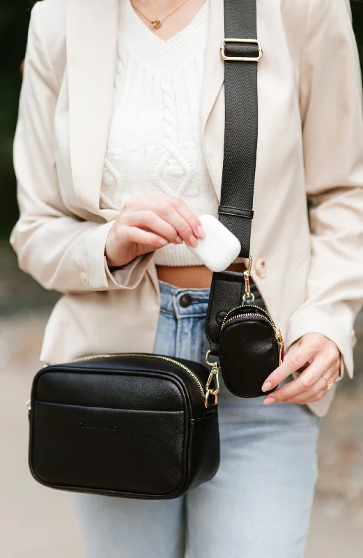 Vintage leather crossbody bags for timeless charm -The Signature Camera Bag