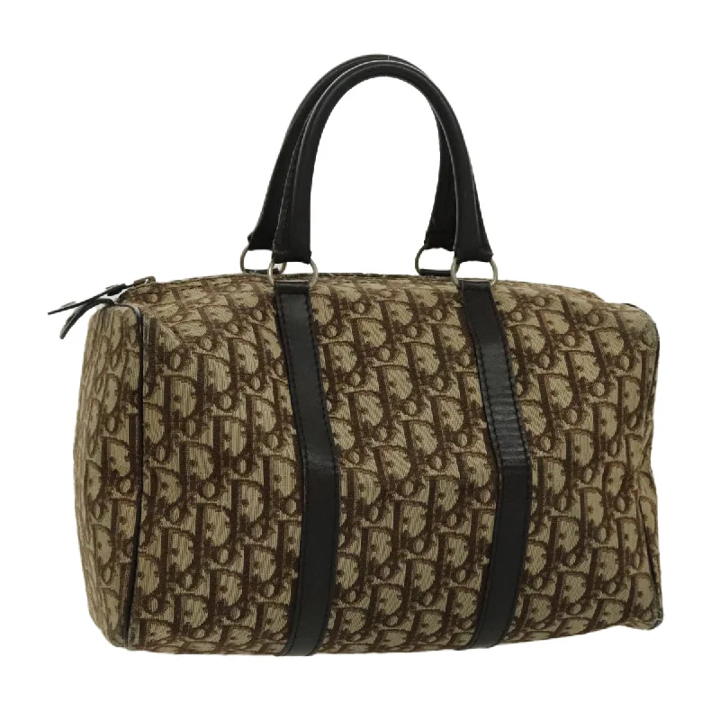 Chic satchel bags for women with vintage detailing for a retro-inspired look -Dior Bowling  Canvas Travel Bag (Pre-Owned)