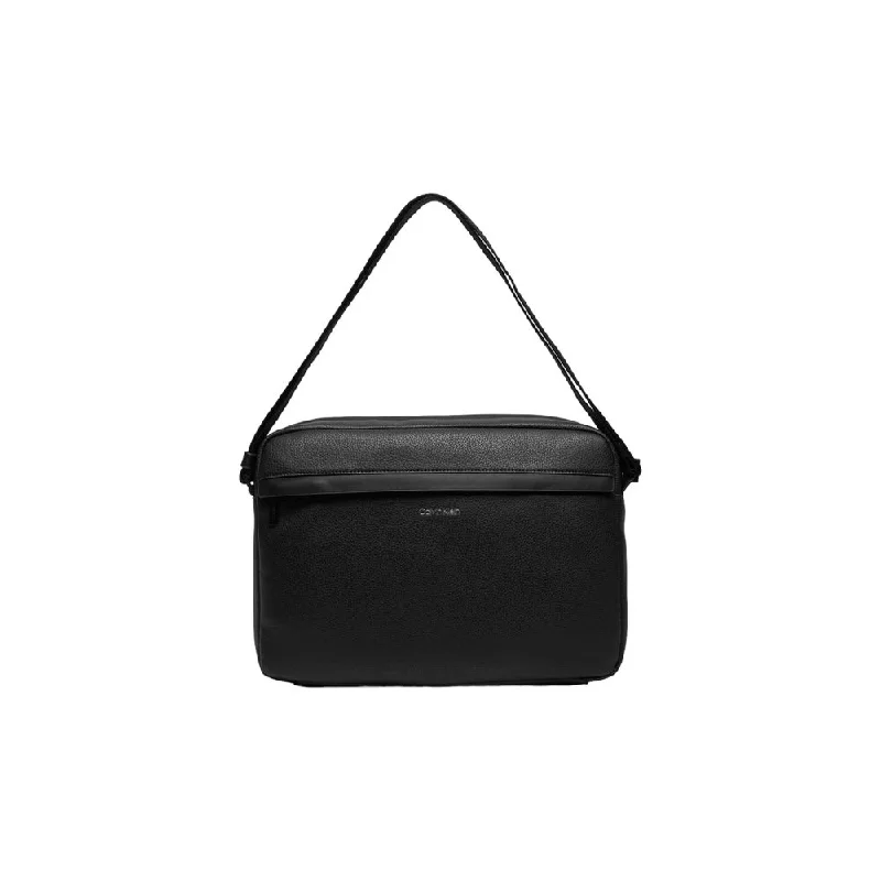 Casual satchels for women with adjustable shoulder straps for convenience and comfort -Calvin Klein  Recycled Polyester Men's Bag