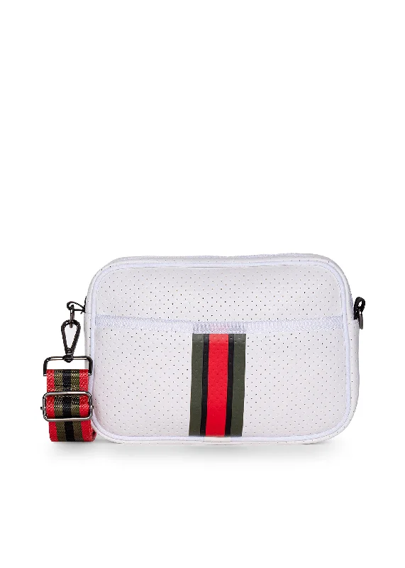 Eco-conscious crossbody bags with sustainable fabrics -Drew Trento Neoprene Crossbody - FINAL SALE