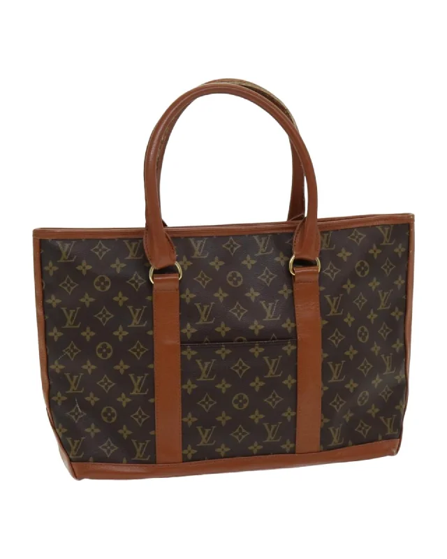 Monogram Canvas Tote Bag with Authenticity