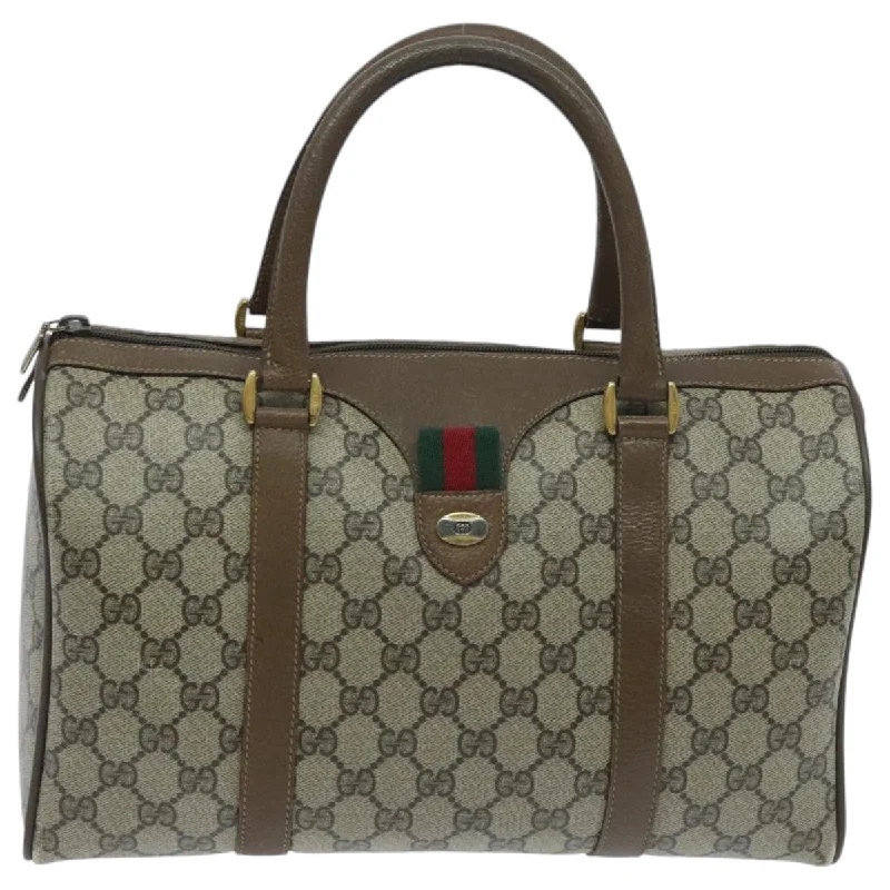 Designer satchels for women with chic detailing and elegant finishes -Gucci Ophidia  Canvas Travel Bag (Pre-Owned)