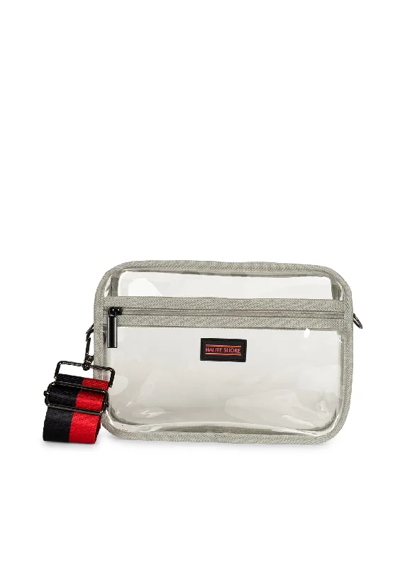 Durable nylon crossbody bags for outdoor durability -Drew Clear Spirit Sport Strap B Crossbody