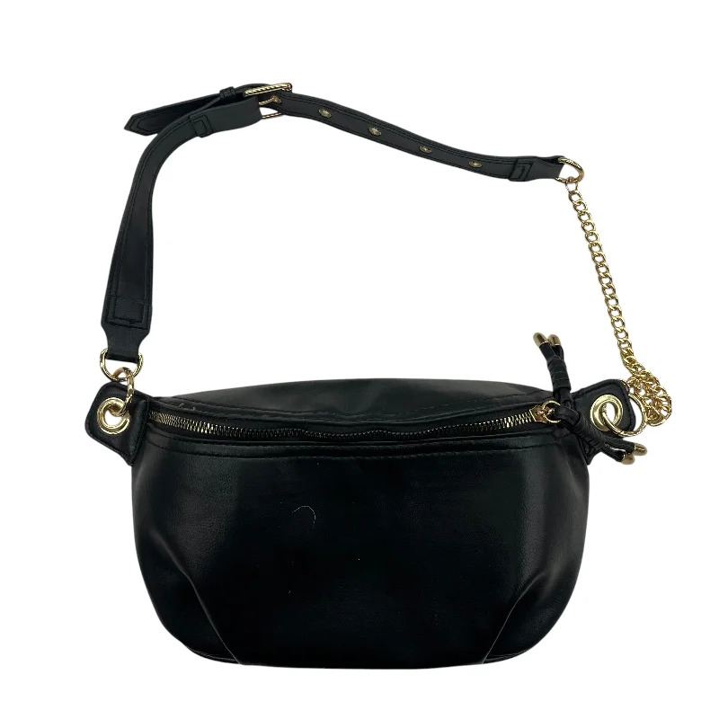 Handle bags with neutral leather for elegance -Belt Bag By Cme In Black, Size:Medium