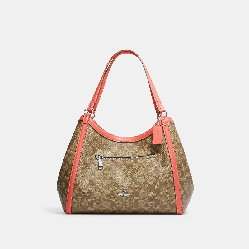 Handle bags with vintage vibes for nostalgia -Coach Outlet Kristy Shoulder Bag In Signature Canvas