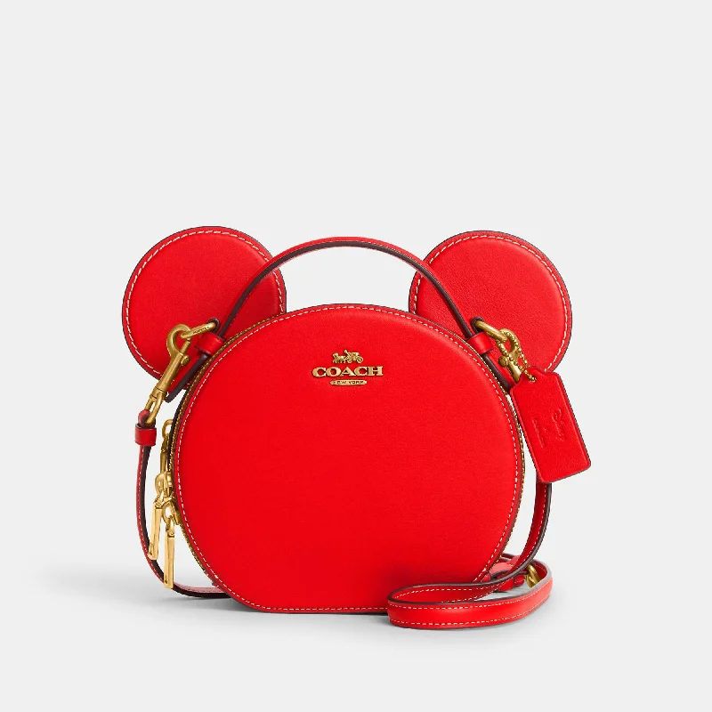 Handle bags with minimalist sleek silhouettes -Coach Outlet Disney X Coach Mickey Mouse Ear Bag