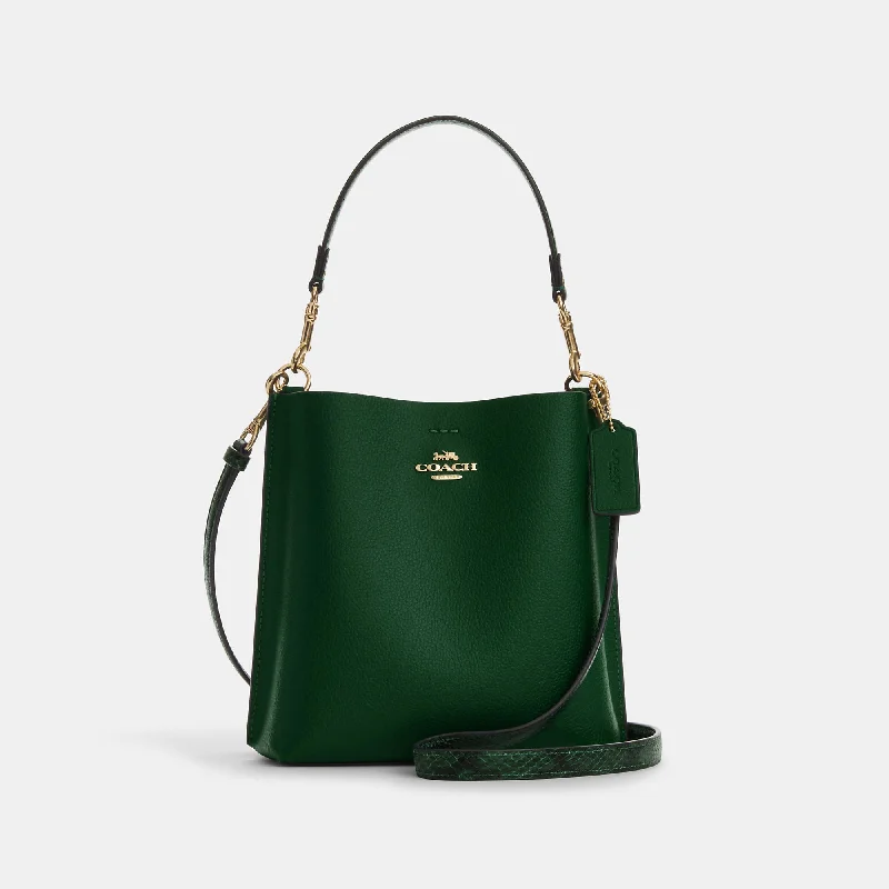 Handle bags with minimalist sleek silhouettes -Coach Outlet Mollie Bucket Bag 22