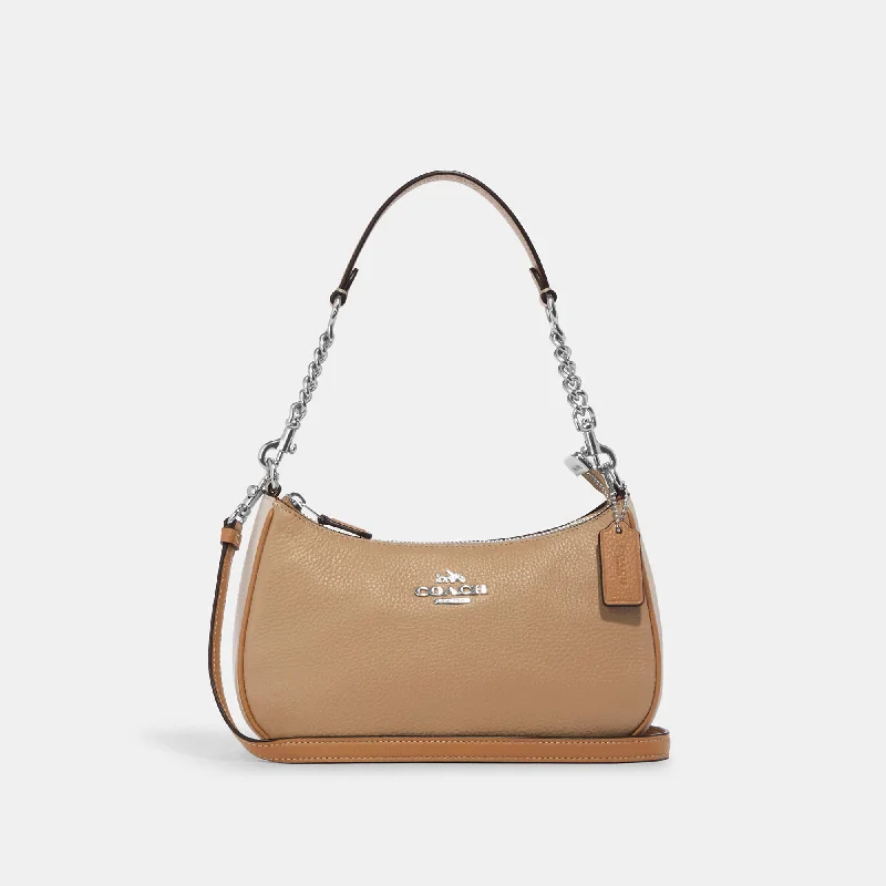 Handle bags with lightweight fabric for ease -Coach Outlet Teri Shoulder Bag In Colorblock